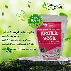 Argila Rosa - 500g