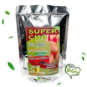 Pacote de Chá Super Chá SB Goji + Hibisco - 100g