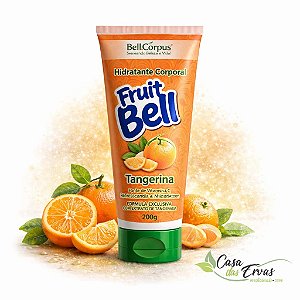 Hidratante Corporal Tangerina - Fruit Bell - 200g