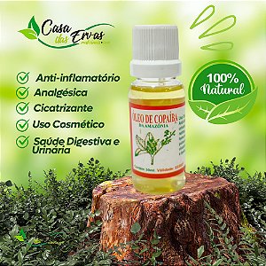 Óleo de Copaíba da Amazônia - 30 ML