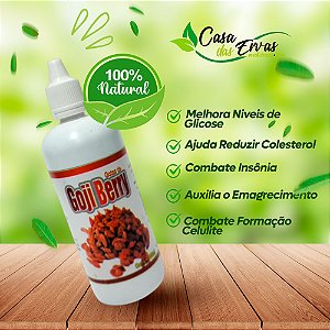 Gotas de Goji Berry com Hibisco - Vida Ervas - 100 ML