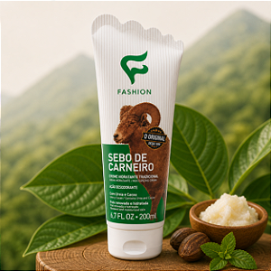 Sebo de Carneiro Tradicional 200ml - Fashion