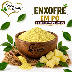 Enxofre em Pó