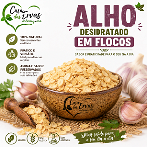 Alho desidratado