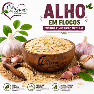 Alho em Flocos