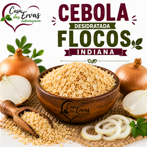 Cebola desidratada Flocos Indiana