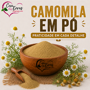 Camomila em Pó