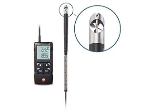Anemômetro Digital de Palhetas de 16mm com Conexão por Aplicativo - Testo 416