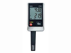 Datalogger/Instrumento automático para medição de temperatura e umidade com sensor NTC - Testo 175 H1