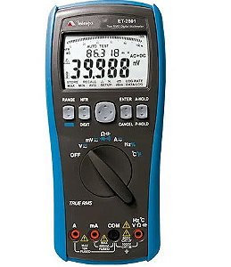 Multímetro Digital True RMS AC/ AC+DC/ Data Logger 20.000 registros - Minipa ET-2801