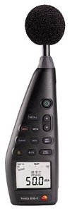 Medidor de Nível de Som c/ Microfone, Proteção, Software p/ PC, Cabo de Conexão - Testo 816-1