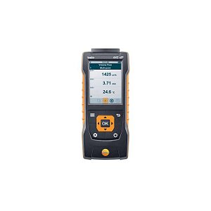 Instrumento de Medição de Velocidade do ar, QAI e Pressão diferencial - Testo 440 dP