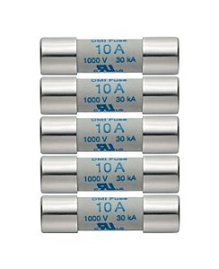 Fusíveis sobressalentes de 10 A / 1000 V - 5 items - Testo 0590 0004