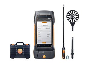 Kit de Corrente Testo 400 com Sonda de Medição de Molinete de 16 mm - Testo 0563 0400 72