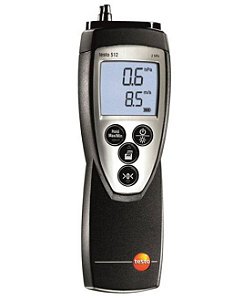 Instrumento de Medição de Pressão e Velocidade de 0 a 200 hPa - Testo 512