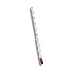 Densímetro para Sacarômetros de Brix 30/40:0,1g/ml 290MM calibrado a 20º Incoterm 5691.3