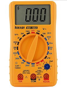 Multímetro Digital CAT I 1000V - Hikari HM-1002