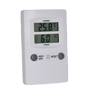 Termo-higrômetro Digital -10+60°C 10 a 99%UR Divisão 0,1°C 1%UR - Incoterm 7429.02.0.00