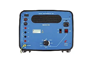 Microhomimetro Digital 100A / Método de Kelvin / teste de 6 segundos / teste resistivo e indutivo de 6A Minipa MCR-100