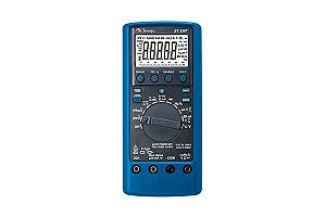 Multímetro Digital  4 5/6D/TrueRMS AC+DC/CAT IV /Condutância/ Cap/ Freq/Res/Duty Cycle/HPF/USB - Minipa ET-2587