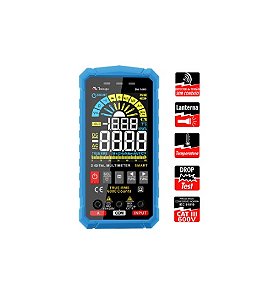Multímetro SMART Digital 6000 contagens / CAT III - 600V / TRUE RMS Minipa SM-1600