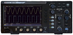 Osciloscópio Digital 4 Canais, Colorido, Interface USB, Banda de Frequência 100 MHz, 1GS/s - Minipa MO-1104C
