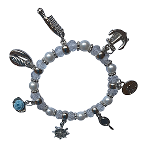 Pulseira & Amuleto Yemanjá