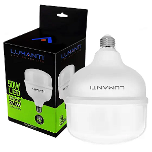 Lâmpada LED bulbo T100 50W AUTOVOLT 6500K E27 - Lumanti