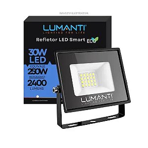 Refletor Smart Eco LED 30W 5500K Autovolt