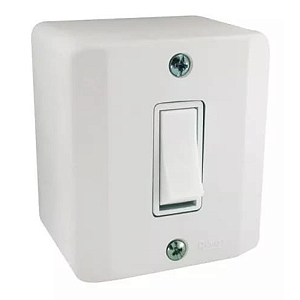 Interruptor Simples 6A 250V~ BOX - ILUMI