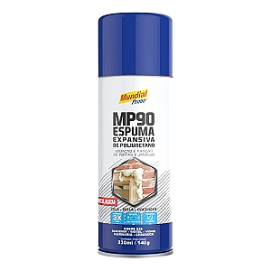 Espuma Expansiva 140g/230ml da Mundial Prime