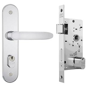 Fechadura 804/33 Espelho Inox (G) Stam