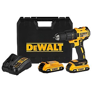 Parafusadeira/Furadeira 20V MAX Íon de Lítio com 2 Baterias 2Ah - Dewalt