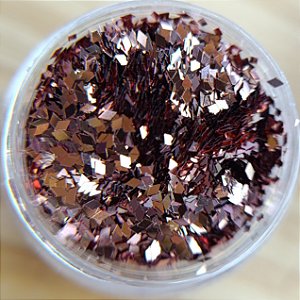 Mini Potinho de Glitter REF: 47 - Rosé