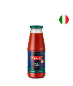 Polpa Tomate Italiana Com Manjericão Paganini 690g