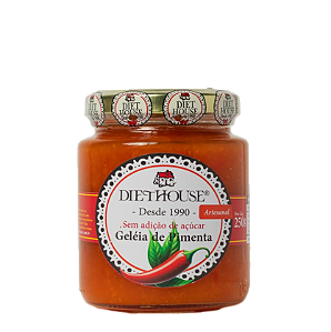 Geleia Artesanal de Pimenta Zero Açúcar 250g
