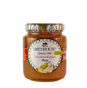 Doce de Pêra em Calda Artesanal Zero Açúcar 250g
