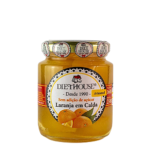 Doce de Laranja em Calda Artesanal Zero Açúcar 250g