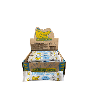 Caixa de Bananinha Caipira Zero Açúcar 100% Artesanal