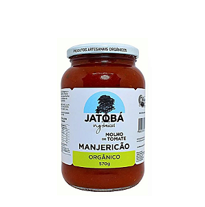 Molho de Tomate Orgânico Manjericão 570ml