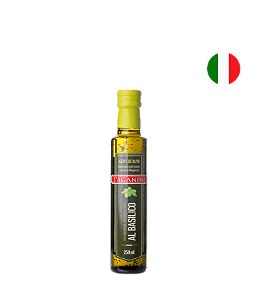 Azeite Italiano Saborizado Al Basilico Paganini 250ml