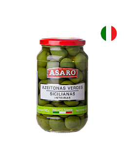 Azeitona Verde Italiana Nocellara Del Belice Asaro 340g