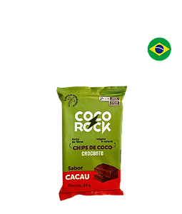 Chips de Coco com Cacau 100% Natural 20g