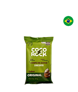 Chips de Coco Crocante Original 100% Natural 20g