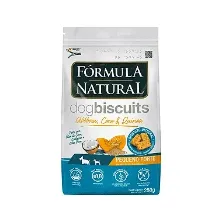 Petisco Fórmula Natural Dog Biscuits Abóbora Cães Adultos Pequeno Porte 250 g