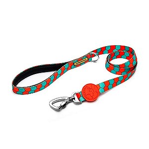 Super Guia para Cachorro Honey Cachorreiros Verde+Laranja Único