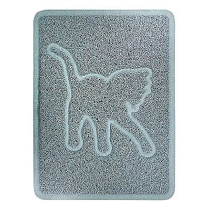 Tapete Trap Mat Gato Cinza Jambo P