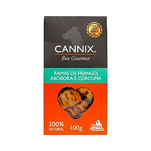 Cannix Gourmet Mini Ramas Frango Abobora e Curcuma 100 g