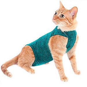 Roupa Cirúrgica Gato Cotton Tam 1 - 25 cm