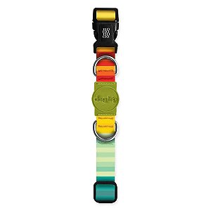 Coleira Premium Sunset Dog Trip Brasil M